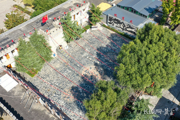 邯鄲市峰峰礦區山底村地道景區。長城網·冀云客戶端 記者 孟維侖 攝