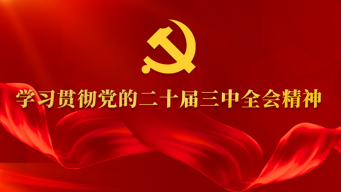 學習貫徹黨的二十屆三中全會精神