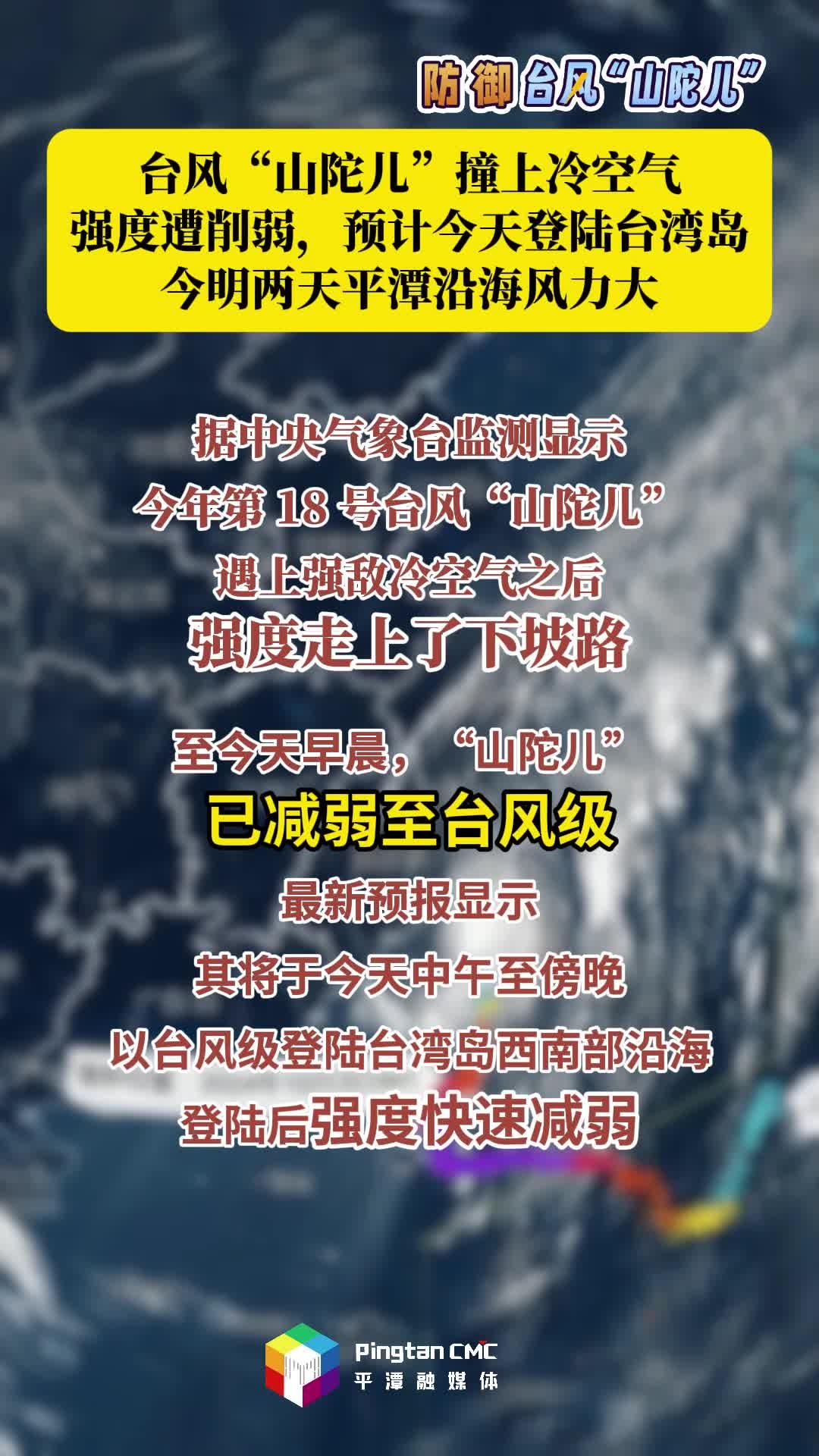 臺風“山陀兒”撞上冷空氣！