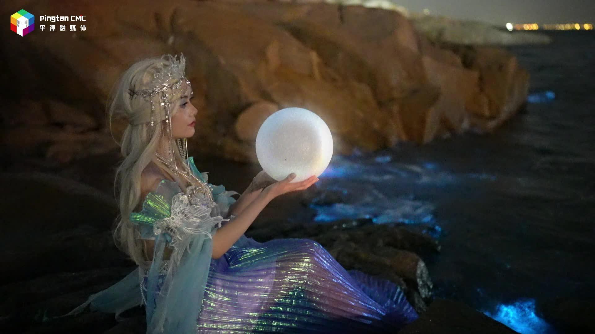 當藍眼淚邂逅“美人魚”，追一場海洋極光